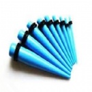 Wholesale 2013 light blue acrylic taper ear gauge