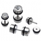 Wholesale new crystal ear piercing studs