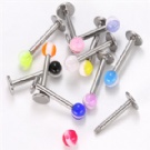 wholesale new acrylic labret piercing studs