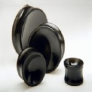 Wholesale black stone ear plugs