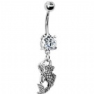 wholesale fish dangle navel rings